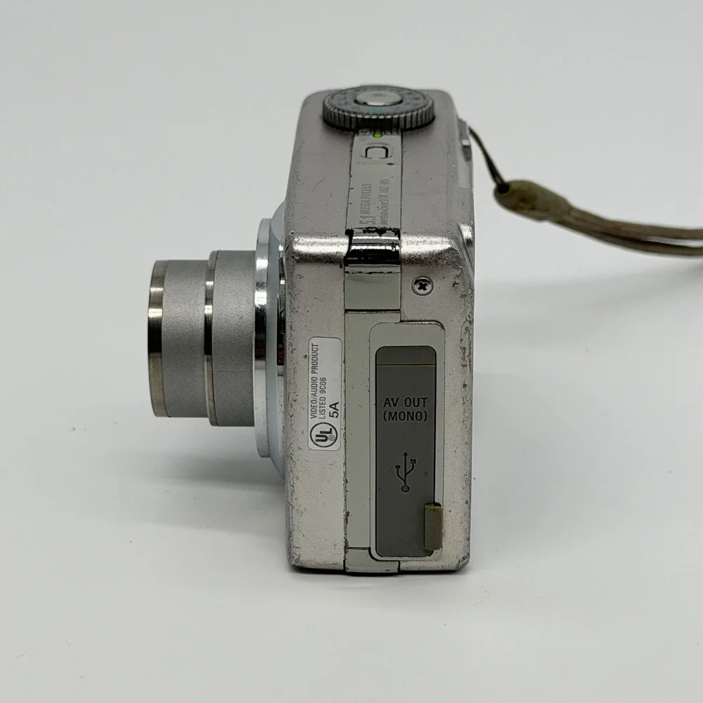 Sony Cyber-shot DSC-W5 Silver 5.1MP Digital Camera 3x Optical Zoom Carl Zeiss